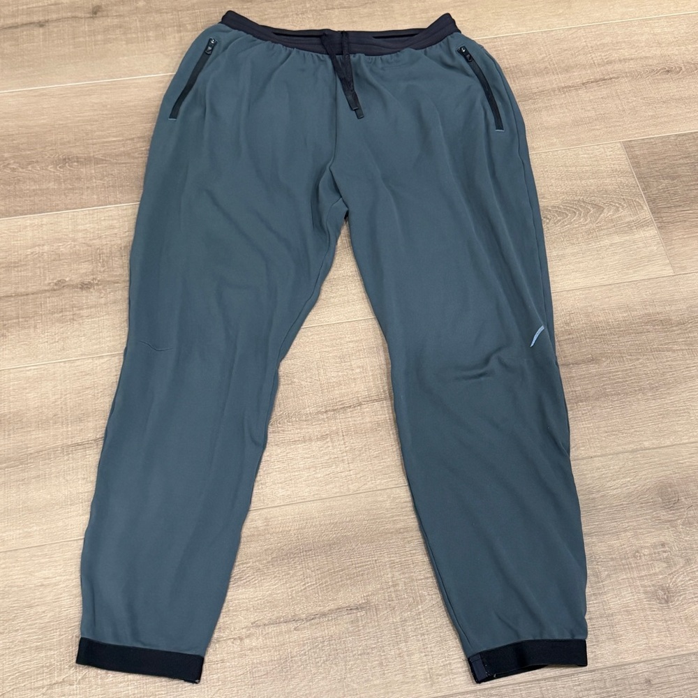 Hill‎ City Mens Medium Gray Pants Midweight Training Athletic Jogger Athleisure